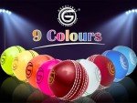 Soft Rubber Cricket Practice Ball - 3 Pack