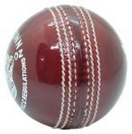 BT Red Cricket Balls - Pack of 6 Leather Balls