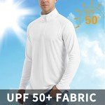 Crysully Men's UPF 50+ Long Sleeve Sun Shirt