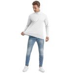 Crysully Men's UPF 50+ Long Sleeve Sun Shirt