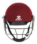 SHREY Star Junior Maroon Steel Cricket Helmet
