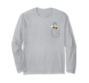 Pinocchio Jiminy Cricket Long Sleeve T-Shirt