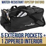 Athletico Sports Duffle Bag with Cleat Compartment
