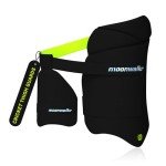 Moonwalkr Cricket Thigh Guards 2.0 - Medium Black