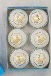 BT White Cricket Ball - Pack of 6 Leather Balls