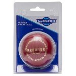 Cricnix Premier Red Cricket Ball 5.5oz for Seniors