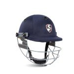 SG Blazetech Medium Cricket Helmet - Navy Blue