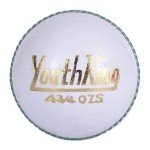 BT White 142g Leather Cricket Balls - Pack of 6