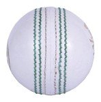 BT White 142g Leather Cricket Balls - Pack of 6