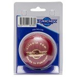 Cricnix Premier Red Cricket Ball 5.5oz for Seniors