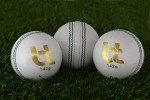 BT White 142g Leather Cricket Balls - Pack of 6