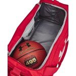 Under Armour Undeniable 5.0 Duffle Bag - Red/Silver