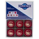 Cricnix Premier Red Cricket Ball 5.5oz for Seniors