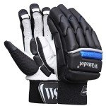 Whitedot Alpha Players Cricket Batting Gloves - Black