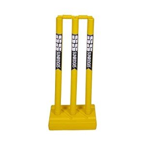 SS Cricket Full Size Plastic Stumps with Bails