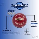 Premium Gold Cricket Ball for Junior Play