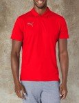 PUMA Men’s teamLIGA Sideline Polo - Red/White