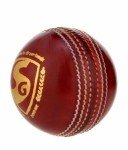 SG Cricket Shield 20 Premium Red Leather Ball