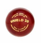 SG Cricket Shield 20 Premium Red Leather Ball