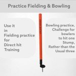 Bratla Cricket Target Stump Wicket - Metal Practice