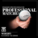 Mozi Sports® Senior Leather Cricket Ball - 5.50oz