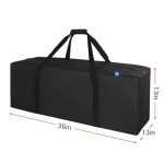 COOLBEBE 36" Large Sports Duffle Bag - Black