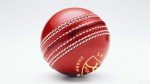 BOXCO Skyline Red Leather Cricket Ball, Four Piece