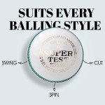 Mozi Sports® Senior Leather Cricket Ball - 5.50oz