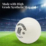 Mozi Sports Soft Training Cricket Balls - White