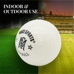 Mozi Sports Soft Training Cricket Balls - White