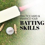 Mozi Sports® Senior Leather Cricket Ball - 5.50oz