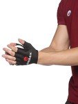 Omtex Cricket Finger Cut Batting Gloves - Black