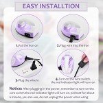 Mini Heat Press for DIY Projects - Light Purple