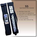 SS Kashmir Willow Cricket Bat with Cover (Yuvi 20/20)