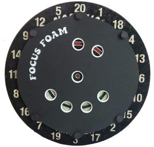 Focus Foam Dartboard Trainer for Cricket Practice