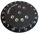 Focus Foam Dartboard Trainer for Cricket Practice