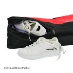 Adjustable Sports Racket Bag with Shoe Compartment
