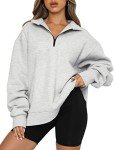 Trendy Women’s Oversized Fall Hoodie Pullover