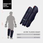 Moonwalkr Youth Cricket Wicket Keeping Shin Guards
