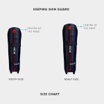 Moonwalkr Youth Cricket Wicket Keeping Shin Guards
