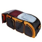 Travelers Club 30" Multi-Pocket Rolling Duffel Bag