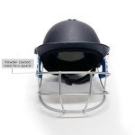SS Elite Cricket Helmet - Navy Blue, Large Size