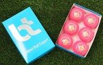 BT Pink Leather Cricket Balls - Pack of 6