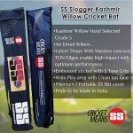 SS Slogger Kashmir Willow Cricket Bat + Cover