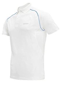 Whitedot Omega Dri-FIT White Polo Shirt - Small