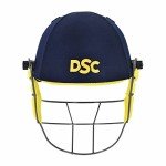 DSC Bouncer Cricket Helmet - Navy Blue, Medium