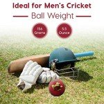 BT Red Cricket Ball - Pack of 6 Leather Balls