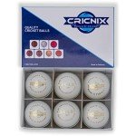 Cricnix Gold White Leather Cricket Ball 5oz