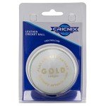 Cricnix Gold White Leather Cricket Ball 5oz