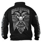 Harley-Davidson Men's Black Pullover Sweatshirt